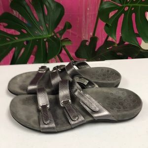 Vionic metallic sandals